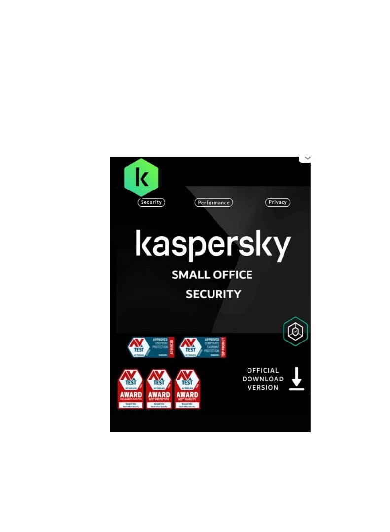 Kaspersky Small Office Security | 5 Devices, 5 Mobile, 1 Server For 1 Year License | KL4541I5EFS - Image 1